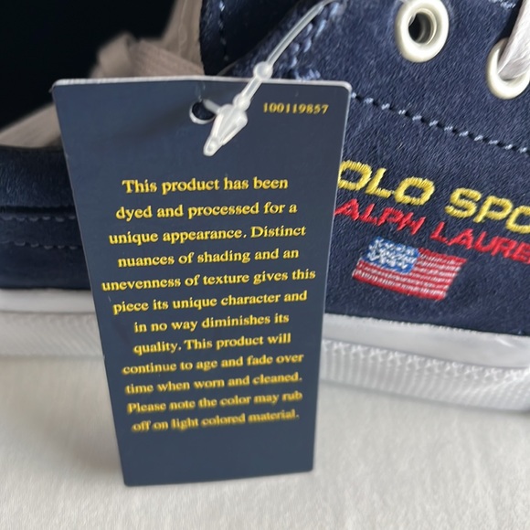 Polo sports Ralph Lauren’s men’s boat shoes NWT/BOX - Picture 10 of 12